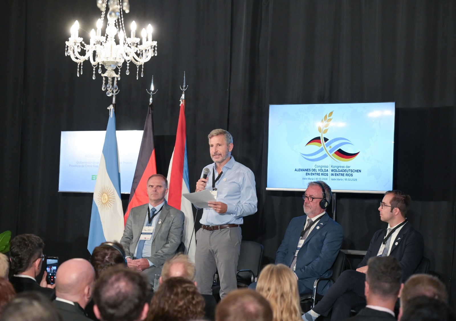 Frigerio valoró la contribución de los Alemanes del Volga al progreso de Entre Ríos